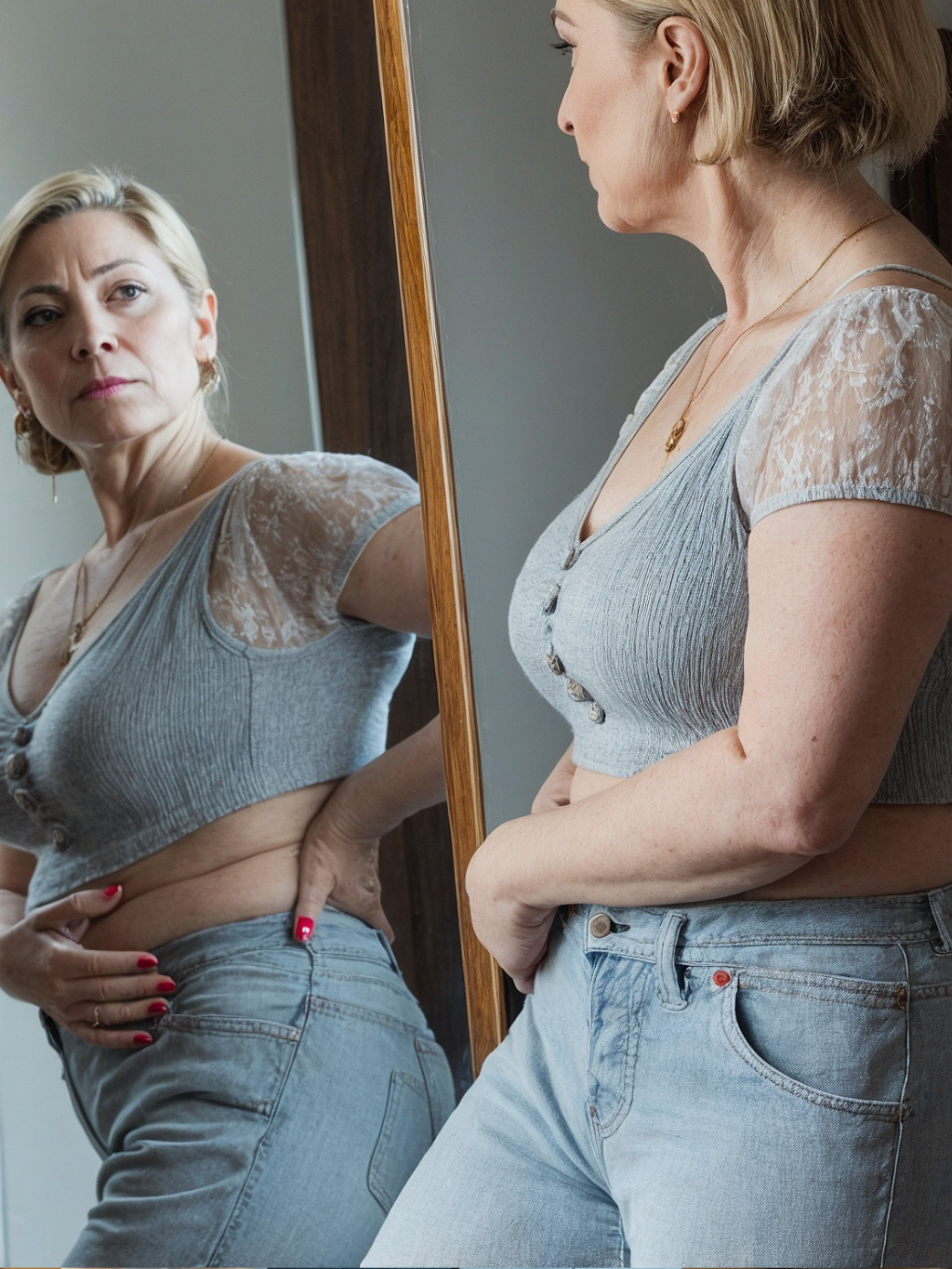 KNOCHENSTARK & SCHLANKER BAUCH – DEINE 50-TAGE-TRANSFORMATION ZU DEINEM WOHLFÜHL-ICH! Ja, ich will meinen Wohlfühlkörper! Mehr Energie, starke Knochen und ein flacher Bauch – wissenschaftlich fundiert und speziell für Frauen in den Wechseljahren Dr. Ruth Mischnick bekannt aus: dr. ruth mischnick, serumoleum, selbstliebe journal, selbstliebe lernen, selbstliebestärken Kennst du das? In den Wechseljahren verändert sich alles... Die Waage zeigt mehr – obwohl du weniger isst. Du gibst dir Mühe, achtest auf dein Essen – und doch scheint dein Körper nicht mehr so zu reagieren wie früher. Energielosigkeit und Müdigkeit ziehen dir die Kraft für deinen Alltag, Dinge die früher leicht waren, fühlen sich schwer an. Sorgen um Knochen und Gelenke schleichen sich ein – vielleicht spürst du schon, dass die Stabilität nachlässt. Und die vielen Diäten, die früher funktioniert haben, bringen nur noch Frust, weil sie keine Veränderung mehr bewirken. Werde zur eigenen Gesundheitsexpertin! In unserem ganzheitlichen Lernprogramm begleiten wir dich täglich und auf Augenhöhe – von Frau zu Frau. Unser Expertinnen-Team steht dir mit fundiertem Wissen, praktischen Tipps und motivierender Unterstützung zur Seite. Das erwartet dich: ✔ Menopause-Wissen, das wirklich weiterhilft – verständlich erklärt und alltagstauglich ✔ Abnehmen in den Wechseljahren – speziell auf deinen Hormonhaushalt abgestimmte Strategien ✔ Persönliche Motivation & Trainings-Tipps – für mehr Energie und Wohlbefinden in jeder Phase ✔ Klar verständliche Anleitungen, die dich Schritt für Schritt zur eigenen Gesundheitsexpertin machen Für wen ist das Programm geeignet? Für wen ist dieses Programm gemacht? ✅ Du bist in den Wechseljahren und merkst die Veränderungen: Gewichtszunahme, weniger Energie, Sorgen um deine Knochen. ✅ Du hast genug von Diäten, die nur Stress bringen und nicht funktionieren. ✅ Du willst verstehen, warum dein Körper reagiert, wie er reagiert – und ihn auf natürliche Weise stärken. ✅ Du bist bereit, kleine, aber konsequente Schritte zu gehen – ohne Perfektionsdruck. ✅ Du willst dich wieder leicht, stark und lebendig fühlen – im Einklang mit deinem Körper, statt im Kampf gegen ihn. Für wen ist dieses Programm (noch) nicht passend? ❌ Du suchst nach einer schnellen Lösung wie Blitz-Diäten oder 14-Tage-Notfallplänen. ❌ Du hast schwere medizinische Beschwerden, die unbedingt in ärztliche Behandlung gehören. ❌ Du bist nicht bereit, kleine, liebevolle Veränderungen in Ernährung und Bewegung zuzulassen. ❌ Du glaubst noch daran, dass „weniger essen“ automatisch die Lösung ist – ohne auf die Bedürfnisse deines Körpers zu hören. knochenstark und schlanker Bauch kurs, Dr. Ruth Mischnick, Knochen fürs Leben Dr. Ruth Mischnick, Knochenstark und schlanker Bauch Kurs, Webinar Dr. Ruth Mischnick, Knochenstark und schlanker Bauch kurs, Webinar Hör auf, diese 3 Fehler zu machen! Sie lassen dich scheitern. Warum du in den Wechseljahren zunimmst und gleichzeitig Knochenmasse verlierst Weniger essen = Abnehmen? FALSCH. Zu strenge Diäten verbrennen Muskeln und Knochen – nicht Fett. Dein Körper geht in den Hunger-Modus und hängt noch stärker an seinen Reserven. „Mehr Cardio = mehr Fettverbrennung?“ IRRTUM. Stundenlang joggen stresst deinen already gestressten Hormonhaushalt noch mehr und kann den Knochenabbau beschleunigen.. Nur das Kaloriendefizit zählt? VERALTET. Ohne die richtigen Nährstoffe (Vitamin D3, K2, Magnesium) wandert das Calcium nicht in die Knochen, sondern in die Fettdepots – Jojo-Effekt vorprogrammiert. Sarah Hennings, 54 3 Phasen wissenschaftlich fundiert knochenstark und schlanker Bauch Kurs, Dr. Ruth Mischnick, Knochen fürs Leben, nährstoffe,, die 3 phasen Phase 1: Der sanfte Start – Wissenschaftlich fundiert (Tag 1-5) Dein Stoffwechsel-Check & Reset. Wir analysieren deine Ausgangslage und starten mit liebevollen Umstellungen. Kein radikaler Schnitt, sondern ein behutsames Erwachen. Phase 2: Die Stoffwechsel-Revolution (Tag 6-28) Dein Körper lernt Fettverbrennung neu. Die Magie beginnt! Jojo-Effekt und Hunger-Modus sind Geschichte. Du spürst mehr Energie, bessere Laune und siehst die ersten Veränderungen. Phase 3: Erfolge fürs Leben (Tag 29-50) Dein neuer, gesunder Rhythmus. Alles, was du gelernt hast, wird zur festen Gewohnheit. Du fühlst dich dauerhaft stark, vital und hast die Kontrolle über dein Wohlbefinden zurück. Endlich ein Programm, das alles verbindet: Stoffwechsel, Hormone & Knochen ✓ Nährstoffdichte Ernährung, die deinen Stoffwechsel resetet – kein Verzicht, sondern Genuss! ✓ Knochenstärkende Bewegung, die Spaß macht und dich stärkt – weg vom erschöpfenden Cardio! ✓ Präzise Mikronährstoffe, die Fettverbrennung und Knochenneubildung gleichzeitig aktivieren. Denn dein Erfolg ist mehr als nur die Zahl auf der Waage – es ist, wie stark, vital und lebendig du dich in deinem Körper fühlst. Wenn du bereit bist, dich wieder richtig wohl in deiner Haut zu fühlen und deinen Körper zu stärken, dann ist mein Programm genau das Richtige für dich. Jetzt Platz sichern → knochenstark und schlanker Bauch Kurs, Dr. Ruth Mischnick, Knochen fürs Leben Dein ganzheitlicher Weg zu einem Wohlfühl-Ich Lass mich dir zeigen, wie kraftvoll Veränderung sein kann! knochenstark und schlanker Bauch Kurs, Dr. Ruth Mischnick, Knochen fürs Leben Die FEMM-Methode: Dein wissenschaftlicher Weg aus der Diät-Falle Ein Ansatz, der dich als ganze Frau sieht – nicht als Problemzone. Food – Intelligent kombiniert: Iss dich satt & nährstoffreich. Genuss statt Verzicht. Education – Werde Expertin für deinen Körper. Verstehe das "Warum" hinter den Veränderungen. Mindset – Löse mentale Blockaden. Finde zurück zu Selbstliebe und Körpervertrauen. Move – Sanftes, knochenstärkendes Training. Kein Quälen, sondern Freude an Bewegung. Revolutionär: Sanftes Vibrationstraining für Knochen & Stoffwechsel Was ursprünglich entwickelt wurde, um Astronaut:innen nach der Schwerelosigkeit wieder stark zu machen, ist heute dein Schlüssel: Eine Methode, die wissenschaftlich belegt Fettverbrennung ankurbelt und gleichzeitig Knochenmasse aufbaut. Genau das, was dein Körper in den Wechseljahren braucht – wenn Bauchfett hartnäckiger wird und die Knochen gleichzeitig an Stabilität verlieren. ✔ Perfekt zugeschnitten auf Frauen in der Lebensmitte ✔ Für Einsteigerinnen genauso wie für Fortgeschrittene ✔ In deinem eigenen Tempo – angepasst an deine individuelle Fitness und Alltagssituation Das bedeutet für dich: Kein Überforderungs-Programm, sondern eine alltagstaugliche Strategie, die dich schlanker, stärker und lebendiger macht – und dabei wissenschaftlich fundiert ist. knochenstark und schlanker Bauch Kurs, Dr. Ruth Mischnick, Knochen fürs Leben Werde zur eigenen Gesundheitsexpertin! In unserem ganzheitlichen Lernprogramm begleiten wir dich täglich und auf Augenhöhe – von Frau zu Frau. Unser Expertinnen-Team steht dir mit fundiertem Wissen, praktischen Tipps und motivierender Unterstützung zur Seite. Das erwartet dich: ✔ Menopause-Wissen, das wirklich weiterhilft – verständlich erklärt und alltagstauglich ✔ Abnehmen in den Wechseljahren – speziell auf deinen Hormonhaushalt abgestimmte Strategien ✔ Persönliche Motivation & Trainings-Tipps – für mehr Energie und Wohlbefinden in jeder Phase ✔ Klar verständliche Anleitungen, die dich Schritt für Schritt zur eigenen Gesundheitsexpertin machen Die Nährstoff-Formeln, die dein Körper ersehnt Das Geheimnis: intelligente Kombinationen aus Lebensmitteln und Mikronährstoffen, die genau in den Wechseljahren wirken. ✔ Mit gezielten Nährstoff-Paarungen – zum Beispiel: Vitamin D3 + K2: Damit Calcium in deine Knochen gelangt, nicht in die Gefäße. Omega-3: Wirkt entzündungshemmend, fördert Fettverbrennung und strafft die Haut. Und das Beste: Diese Kombinationen sind nur ein Vorgeschmack. Im Kurs lernst du noch viele weitere, präzise abgestimmte Formeln kennen, die dich Schritt für Schritt begleiten. 👉 Das wissenschaftliche Prinzip dahinter: Jede Mahlzeit wird zum Doppel-Wirkungs-Boost. Dein Stoffwechsel schaltet zurück in den Fettverbrennungsmodus. Gleichzeitig stärkst du aktiv deine Knochenmasse. So entsteht das, was keine Diät der Welt jemals schafft: Du wirst schlanker UND stärker – zur gleichen Zeit. Dr. Michaela Bergmann, begleitende Wissenschaftlerin So verläuft deine Transformation Dein wissenschaftlich fundierter Masterplan für dauerhafte Ergebnisse, die deine Gesundheit fördern knochenstark und schlanker Bauch Kurs, Dr. Ruth Mischnick, Knochen fürs Leben, nährstoffe, Werde zur Gestalterin deines Körpers und beende den Kampf gegen den Jojo-Effekt ein für alle Mal. Dein wissenschaftlicher 50-Tage-Plan: Kalibriere deinen Stoffwechsel neu, verliere spürbar an Bauchumfang und gewinne das Gefühl von Leichtigkeit und Kontrolle zurück. Jeder Baustein in diesem Programm ist wie ein Zahnrad, das perfekt ins nächste greift: Das wissenschaftliche Verständnis befreit deinen Kopf, so entsteht eine mühelose Synergie, die dich nicht nur verändern wird, sondern die Veränderung für dich unvermeidbar macht. Ja, ich starte meine Transformation! Was du bekommst knochenstark und schlanker Bauch Kurs, Dr. Ruth Mischnick, Knochen fürs Leben, nährstoffe, Tägliche Betreuung durch Expertinnen Werde zur eigenen Gesundheitsexpertin! In unserem ganzheitlichen Lernprogramm begleiten wir dich täglich und auf Augenhöhe – von Frau zu Frau. Unser Expertinnen-Team steht dir mit fundiertem Wissen, praktischen Tipps und motivierender Unterstützung zur Seite. Das erwartet dich: ✔ Menopause-Wissen, das wirklich weiterhilft – verständlich erklärt und alltagstauglich ✔ Abnehmen in den Wechseljahren – speziell auf deinen Hormonhaushalt abgestimmte Strategien ✔ Persönliche Motivation & Trainings-Tipps – für mehr Energie und Wohlbefinden in jeder Phase ✔ Klar verständliche Anleitungen, die dich Schritt für Schritt zur eigenen Gesundheitsexpertin machen Schritt für Schritt So wirst du knochenstark und schlank – ohne Stress oder Überforderung ✔ Klar strukturierte Tagespläne Täglich eine machbare Mission mit rotem Faden (keine Überforderungen!) ✔ Knochenstarkes Training Gezielte Übungen für straffe Muskeln und feste Knochen – schonend angepasst ✔ Praktische Troubleshooting-Tools Soforthilfe bei Plateaus, Heißhunger und Motivationstiefs ✔ Spezielle Biohacks für Frauen Natürliche Hormonbalance durch clevere Nährstoffkombinationen ✔ Neuro-Fitness für den Alltag Einfache Gehirnübungen, die deinen Stoffwechsel aktivieren Werde zur eigenen Gesundheitsexpertin! In unserem ganzheitlichen Lernprogramm begleiten wir dich täglich und auf Augenhöhe – von Frau zu Frau. Unser Expertinnen-Team steht dir mit fundiertem Wissen, praktischen Tipps und motivierender Unterstützung zur Seite. Das erwartet dich: ✔ Menopause-Wissen, das wirklich weiterhilft – verständlich erklärt und alltagstauglich ✔ Abnehmen in den Wechseljahren – speziell auf deinen Hormonhaushalt abgestimmte Strategien ✔ Persönliche Motivation & Trainings-Tipps – für mehr Energie und Wohlbefinden in jeder Phase ✔ Klar verständliche Anleitungen, die dich Schritt für Schritt zur eigenen Gesundheitsexpertin machen Werde zur eigenen Gesundheitsexpertin! In unserem ganzheitlichen Lernprogramm begleiten wir dich täglich und auf Augenhöhe – von Frau zu Frau. Unser Expertinnen-Team steht dir mit fundiertem Wissen, praktischen Tipps und motivierender Unterstützung zur Seite. Das erwartet dich: ✔ Menopause-Wissen, das wirklich weiterhilft – verständlich erklärt und alltagstauglich ✔ Abnehmen in den Wechseljahren – speziell auf deinen Hormonhaushalt abgestimmte Strategien ✔ Persönliche Motivation & Trainings-Tipps – für mehr Energie und Wohlbefinden in jeder Phase ✔ Klar verständliche Anleitungen, die dich Schritt für Schritt zur eigenen Gesundheitsexpertin machen Praktische Checklisten für deinen Erfolg Damit du nicht im Ernährungs-Dschungel verloren gehst, bekommst du alles an die Hand, was dir den Alltag erleichtert – Schritt für Schritt, ohne Überforderung. ✔ Nahrungsmittel-Checkliste – glasklar: Das tut dir gut, das besser meiden. ✔ Wochen-Einkaufsliste – kein Grübeln mehr, einfach losgehen und einkaufen. ✔ Rezept-Auswahl – schnell, lecker, nährstoffreich. Genuss statt Verzicht. ✔ Selbstkompetenz-Tracker – sieh schwarz auf weiß, wie du immer sicherer wirst. ✔ Wochenübersicht – dein roter Faden, der dir Struktur gibt. Das bedeutet für dich: Weniger Kopfzerbrechen, mehr Klarheit. Du hast jederzeit den Überblick – und kannst dich entspannt darauf verlassen, dass du alles richtig machst. Trainings für Körper und Knochen Keine endlosen Workouts, keine Überforderung – sondern maßgeschneiderte Bewegung, die wirklich wirkt. Sanft, aber effektiv. Genau abgestimmt auf deine Lebensphase und deine Ziele. ✔ Individuelle Trainingspläne – auf dich zugeschnitten, in deinem Tempo. ✔ Hocheffektives Vibrationstraining – aktiviert Muskeln und Knochen gleichzeitig. ✔ Intelligente Variationen von Basics bis HIIT – du entscheidest, wie intensiv. ✔ Neurozentriertes Gehirntraining – weil auch dein Nervensystem die Basis für Kraft und Balance ist knochenstark und schlanker Bauch Kurs, Dr. Ruth Mischnick, Knochen fürs Leben Werde zur eigenen Gesundheitsexpertin! In unserem ganzheitlichen Lernprogramm begleiten wir dich täglich und auf Augenhöhe – von Frau zu Frau. Unser Expertinnen-Team steht dir mit fundiertem Wissen, praktischen Tipps und motivierender Unterstützung zur Seite. Das erwartet dich: ✔ Menopause-Wissen, das wirklich weiterhilft – verständlich erklärt und alltagstauglich ✔ Abnehmen in den Wechseljahren – speziell auf deinen Hormonhaushalt abgestimmte Strategien ✔ Persönliche Motivation & Trainings-Tipps – für mehr Energie und Wohlbefinden in jeder Phase ✔ Klar verständliche Anleitungen, die dich Schritt für Schritt zur eigenen Gesundheitsexpertin machen Dein individuelles Nährstoff-Paket Eine Rundum-Formel, die dich von innen und außen stärkt. ✨ Wissenschaftlich abgestimmte Mikronährstoffe – maßgeschneidert für die besonderen Bedürfnisse in den Wechseljahren. ✨ Vitaminreiche Pflege für Haut & Bindegewebe – für Spannkraft, Straffheit und einen strahlenden Teint. ✨ Knochenstärkende Formeln – Calcium, Magnesium, Vitamin D3 & K2 plus Kollagen-Peptide für Stabilität und Beweglichkeit. ✨ Detox-Komponenten & Nachtregeneration – damit dein Körper entlastet, gereinigt und im Schlaf erneuert wird. 💎 Das macht den Unterschied: ✔ Schließt unsichtbare Nährstofflücken, bevor sie Probleme verursachen ✔ Stoppt Heißhunger direkt auf Zellebene – dein Stoffwechsel darf wieder frei arbeiten ✔ Wirkt gleichzeitig auf Körper, Haut & Knochen – die 3 Säulen deiner Vitalität Ein System, das dich nicht nur schlanker und stärker macht, sondern dich von innen heraus strahlen lässt. Jetzt zum Premium-Kurs anmelden Nadine Ritter, 48 Und damit noch nicht genug! Das Programm umfasst noch mehr! Dein exklusiver VIP-Bonus #1 für dauerhaften Erfolg Dein VIP-Bonus: 24 Monate Premium-Zugang Zwei Jahre lang volle Begleitung, Inspiration und exklusive Vorteile: ✔ Alle Kurs-Updates & Spezialinhalte automatisch für dich ✔ Bonus-Workouts, Expert:innen-Interviews & Insider-Wissen ✔ Frühzugriff auf Neuheiten + exklusive Community-Events 👉 Damit bleibst du nicht nur dran – du bleibst immer einen Schritt voraus. „ Bonus #2: Persönliches SOS-Coaching – deine Sicherheit in jeder Situation Dein sicherer Hafen – exklusiv nur für dich: ✔ 45 Minuten persönliche Zeit mit unserer Expertin – ganz ohne Zeitdruck ✔ Lösungen, die exakt auf deine Situation zugeschnitten sind ✔ Konkrete Strategien, die du sofort umsetzen kannst ✔ Dein individueller Aktionsplan als Follow-up 👉 Warum dieses Coaching so wertvoll ist: Keine Standardlösungen – nur Antworten, die wirklich zu dir passen Wir betrachten Körper, Geist und Emotionen als Ganzes Du bekommst Klarheit, Struktur und sofortige nächste Schritte ✨ Manchmal braucht es nur diese eine Stunde – und plötzlich verändert sich alles. Bonus #2: Persönliches SOS-Coaching – deine Sicherheit in jeder Situation Dein sicherer Hafen – exklusiv nur für dich: ✔ 45 Minuten persönliche Zeit mit unserer Expertin – ganz ohne Zeitdruck ✔ Lösungen, die exakt auf deine Situation zugeschnitten sind ✔ Konkrete Strategien, die du sofort umsetzen kannst ✔ Dein individueller Aktionsplan als Follow-up 👉 Warum dieses Coaching so wertvoll ist: Keine Standardlösungen – nur Antworten, die wirklich zu dir passen Wir betrachten Körper, Geist und Emotionen als Ganzes Du bekommst Klarheit, Struktur und sofortige nächste Schritte ✨ Manchmal braucht es nur diese eine Stunde – und plötzlich verändert sich alles. Bonus #3: Guide: Darm-Entgiftung Der Schlüssel zu einem befreiten Bauchgefühl und neuer Energie von innen heraus: ✔ Wissenschaftlich fundierte Schritt-für-Schritt-Anleitung für eine sanfte, natürliche Darmreinigung ✔ Exklusive Impulse zur Unterstützung von Leber & Darm – ganz ohne radikale Fastenkuren ✔ Alltagstaugliche Routinen, die sofort spürbar wirken und mühelos umsetzbar sind ✔ Bonus: Wohlfühl-Meditationen zur inneren Reinigung, die Körper & Geist in Balance bringen 👉 Warum dieser Guide so wertvoll für dich ist: Dein Bauch fühlt sich frei, flach und entspannt an Dein Energie-Level steigt sichtbar – du fühlst dich endlich wieder lebendig Hormone & Stoffwechsel bekommen den Reset, den sie brauchen – die Basis für schlanke Taille und starke Knochen ✨ Ein wissenschaftlich entwickelter Reset für deinen Körper – sanft, wirksam und nachhaltig. Schau dir den Kurs genau an Meine Teilnehmerinnen sagen immer wieder: ‚Dieser Kurs ist Gold wert!‘ – und ich verstehe genau, was sie meinen. In deine Transformation investieren: starte jetzt deine Reise für 997 € Hier geht es zur Anmeldung für den Kurs Manchmal braucht es den richtigen Impuls, um alles zu verändern – und genau JETZT ist dein Moment.“ Warum dieser Preis fair ist – und warum er sich für dich rechnet: ✔ Weniger als 4,50 € pro Tag für deine Transformation ✔ Einmalige Zahlung – kein Abo, keine versteckten Kosten Dieser Kurs ist kein Kostenpunkt – sondern deine Chance, endlich Klarheit zu bekommen und langfristig zu sparen. 00 Tage 00 Stunden 00 Minuten 00 Sekunden 997€ statt 1499 € Ehrlich. Nachhaltig. Mit Substanz. Das bin ich: Dr. Ruth Mischnick – Psychologin, Feldenkrais-Therapeutin und seit über 20 Jahren Expertin für Frauengesundheit. Meine eigene Reise begann mit einer tiefen Erkenntnis: Es muss einen Weg geben, der über Diäten und Verzicht hinausgeht. Aus dieser Suche wurde meine Mission. Dein nächster Schritt? Lass uns gemeinsam herausfinden, wie auch du dich wieder kraftvoll und wohl in deiner Haut fühlen kannst. Für eine sehr kurze Zeit gibt es dem Kurs zu diesem unglaublichen Preis Dein Kurs-Zugang: 799 € (für Neuanmeldungen bis 14. Mai) Der Sonderpreis gilt nur für unsere geschlossene Startgruppe am 19. Mai – als bewusste Investition in eine motivierte Community. Hier geht es zur Anmeldung Manchmal braucht es den richtigen Impuls, um alles zu verändern – und genau JETZT ist dein Moment.“ Warum dieser Preis fair ist – und warum er sich für dich rechnet: ✔ Weniger als 4,50 € pro Tag für deine Transformation ✔ Einmalige Zahlung – kein Abo, keine versteckten Kosten Dieser Kurs ist kein Kostenpunkt – sondern deine Chance, endlich Klarheit zu bekommen und langfristig zu sparen. Geld-zurück-Ganatie Wenn du innerhalb von 10 Tagen nicht überzeugt bist, dass mein Programm dir echten Mehrwert bringt, erhältst du dein Geld zurück – ohne Wenn und Aber. Das Risiko liegt bei mir – nicht bei dir! Du profitierst sofort von allen Strategien, Arbeitsblättern, Tools und unserer Community. Und falls es doch nicht passt: Einfach melden, und ich überweise dir jeden Euro zurück Du hast nichts zu verlieren – aber alles zu gewinnen! knochenstark und schlanker Bauch Kurs, 50 Tages-Transformation, Dr. Ruth Mischnick, Knochen fürs Leben FAQs – Häufige Fragen zum Kurs „Knochenstark & schlanker Bauch“ 1. Für wen ist der Kurs geeignet? Der Kurs richtet sich speziell an Frauen ab 45+, die: ✔ Knochenstärke & Muskelaufbau fördern möchten ✔ Gewichtsmanagement in den Wechseljahren brauchen ✔ Hormonbalance & Wohlbefindenna türlich unterstützen wollen → Auch bei Vorerkrankungen (Osteopenie, Schilddrüsenproblemen) geeignet! 2. Was genau beinhaltet der Kurs? ✔ 50-Tage-Programm mit täglichen Anleitungen (Videos, PDFs, Live-Coachings) ✔ Medizinisch geprüfte Inhalte zu Ernährung, Training & Hormonregulation ✔ Exklusive Community-Gruppe für den Austausch ✔ Bonusmaterialien (Hormon-Guide, Nährstoff-Empfehlungen, Meditationen) 3. Warum kostet der Kurs 799 € (statt 7.587 €)? Der Sonderpreis gilt nur für unsere geschlossene Startgruppe am 15. Mai – als bewusste Investition in eine motivierte Community. Die regulären Einzelleistungen wären tatsächlich teurer. 4. Gibt es eine Geld-zurück-Garantie? Ja! Wenn du innerhalb der ersten 14 Tage nicht zufrieden bist, erhältst du deine Investition zurück – ohne Diskussion. 5. Wie viel Zeit muss ich einplanen? ✔ 15–30 Min./Tag für Übungen & Impulse ✔ Flexibel einteilbar – alles bleibt lebenslang verfügbar ✔ Kein Leistungsdruck – du bestimmst dein Tempo 6. Brauche ich Vorkenntnisse oder Equipment? Nein! Der Kurs ist anfängertauglich und benötigt nur: ✔ Internetzugang für die Videos und Coachings 7. Kann ich mitmachen, wenn ich gesundheitliche Einschränkungen habe? Ja! Alle Übungen sind anpassbar (auch bei Arthrose, Bluthochdruck etc.). Bei schweren Vorerkrankungen empfehlen wir trotzdem Rücksprache mit deinem Arzt. 8. Warum endet das Angebot am 14. Mai? Weil wir intensive Betreuung nach der Wissenschaftsphase garantieren – und das nur mit begrenzter Teilnehmerzahl möglich ist. Danach steigt der Preis auf 1.499 €. 9. Gibt es Ratenzahlung? Ja! Du kannst in 3 Raten à 266 € zahlen (gesamt 799 €). 10. Wie erhalte ich Zugang nach der Buchung? Sofort per E-Mail mit: ✔ Login-Daten für die Mitgliederplattform ✔ Starter-Kit zum Download ✔ Einladung zur privaten Community, die den Kurs am 20. Mai gemeinsam startet. Jetzt mit Geld-zurück-Garantie anmelden